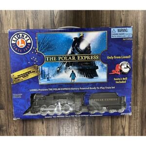 LIONEL THE POLAR EXPRESS TRAIN SET IN BOX (7-11803) Tested Works
